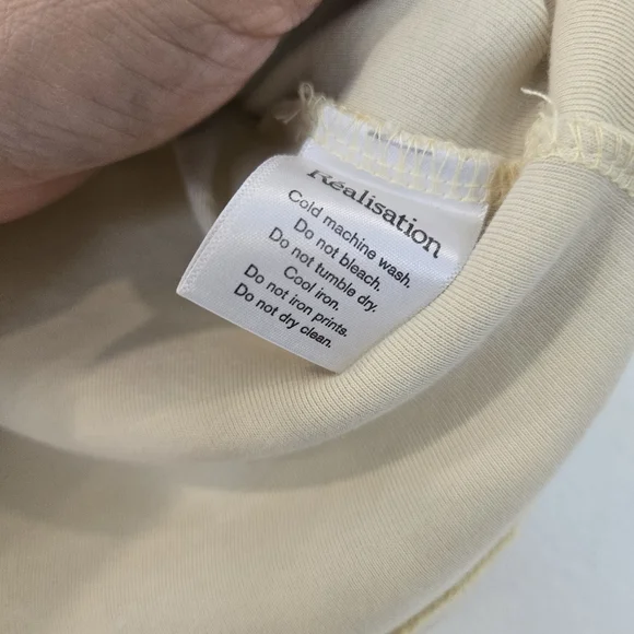 Realisation Par Claudia Schiffer y2k 90s tee size large - Picture 7 of 16